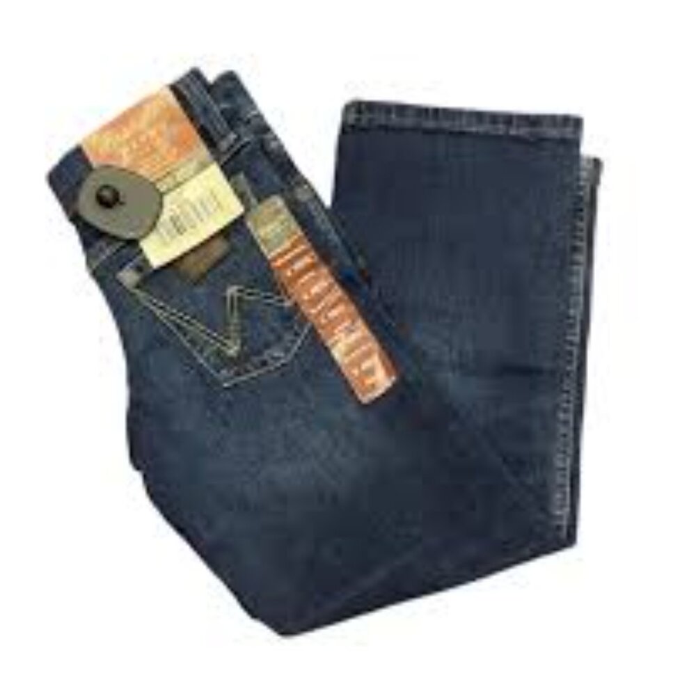 NWT Wrangler Retro Slim Straight Jeans in Medium Wash - Size 14 Reg